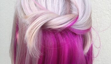 CAN I DYE THE UNDER HAIR? HOW & BEST COLORS